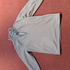 LL Bean fleece quarter zip pullover